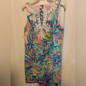 Lily Pulitzer blue dress size 4